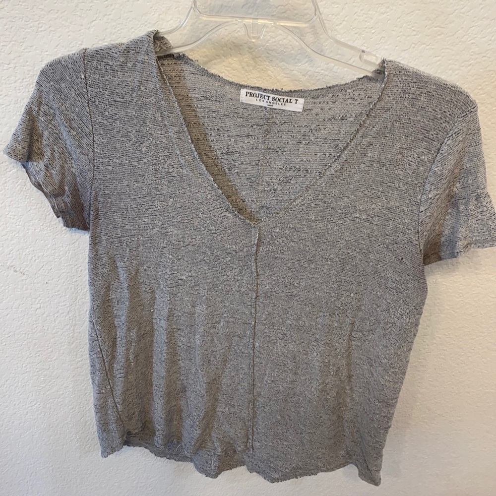 Project Social T Raw V-Neck